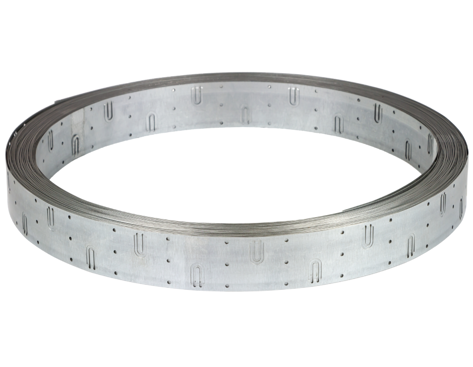 Лента двойная специальная, оцинкованная сталь, 0,05 х 25 м