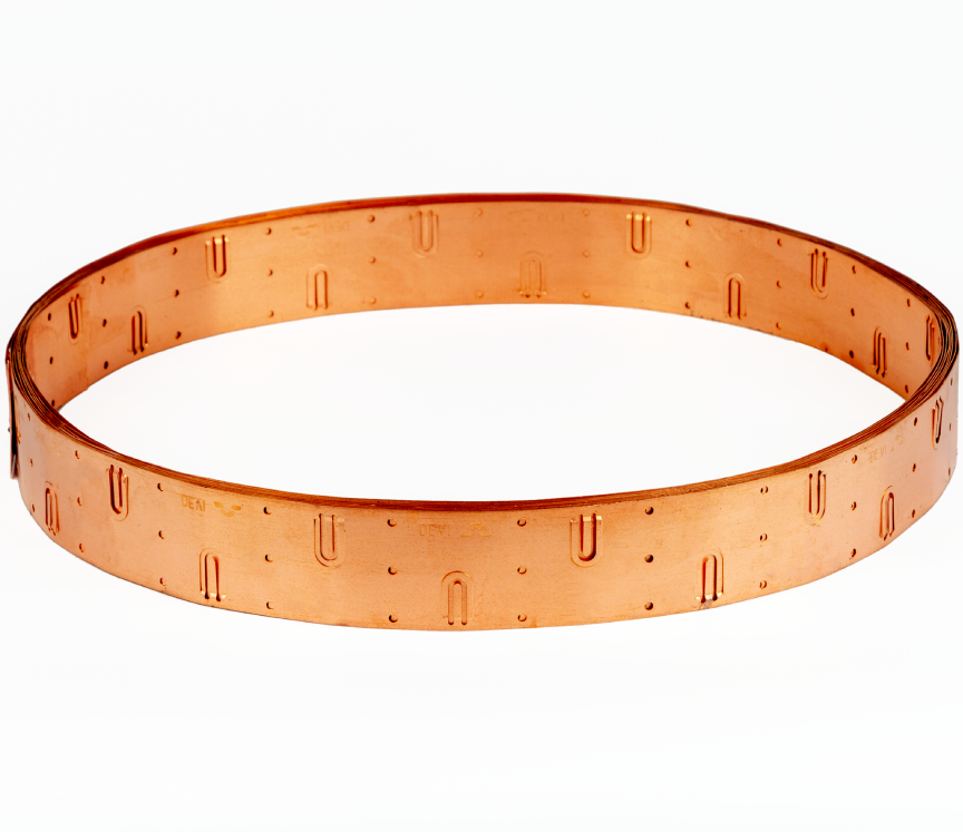 Лента двойная специальная, медная, 0,05 х 25 м