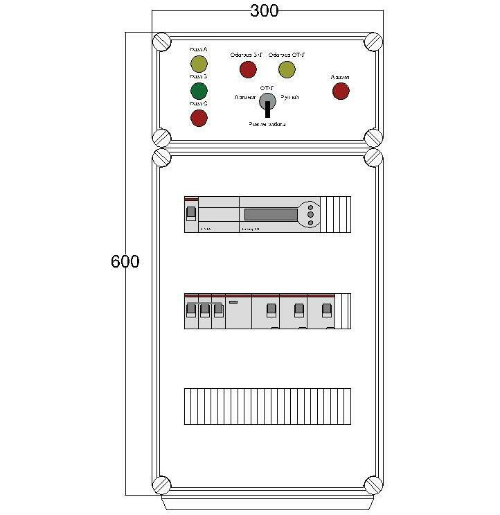 Щит DEVIbox HR 3×2800 D850